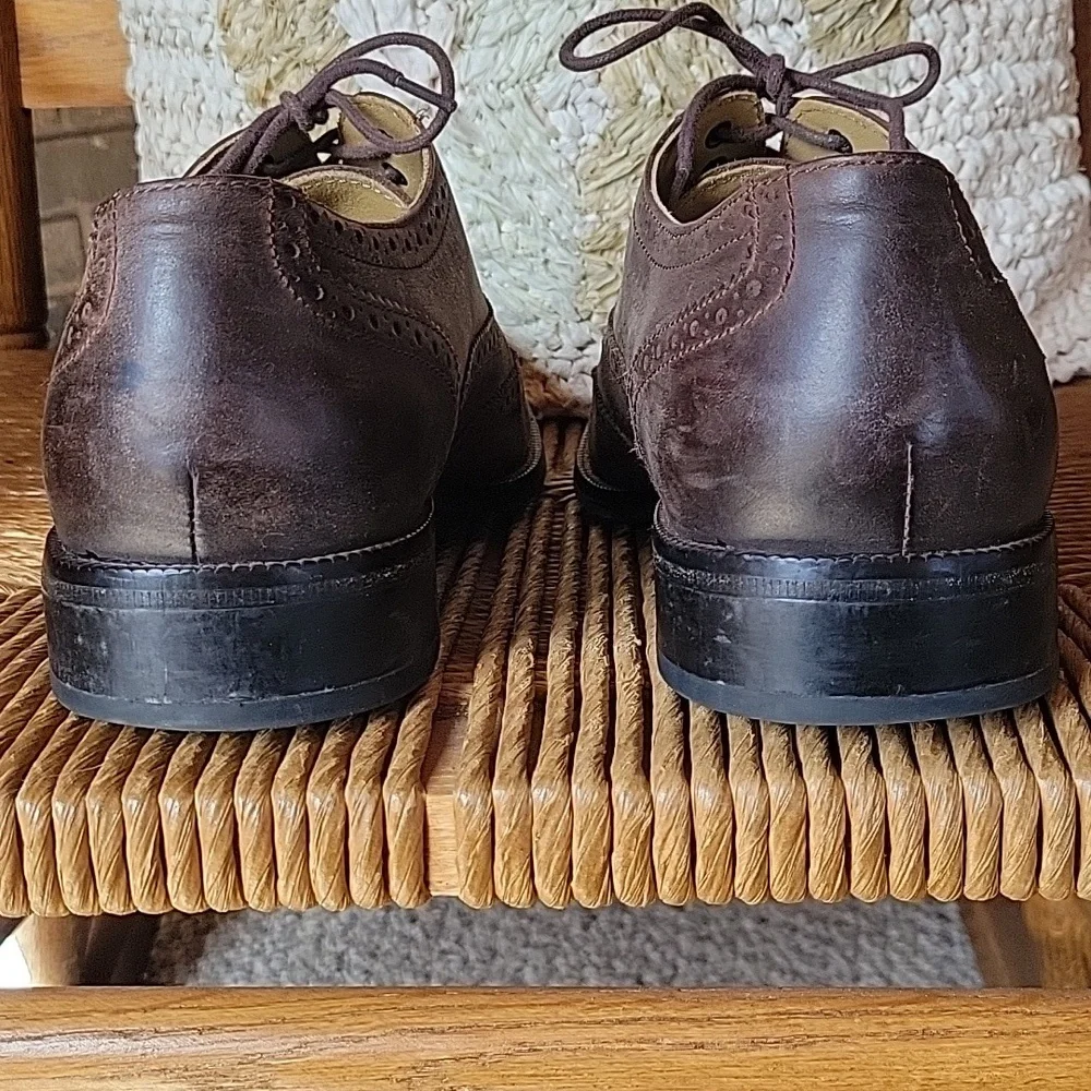 Cole Haan wingtip oxford, brown, size 13M